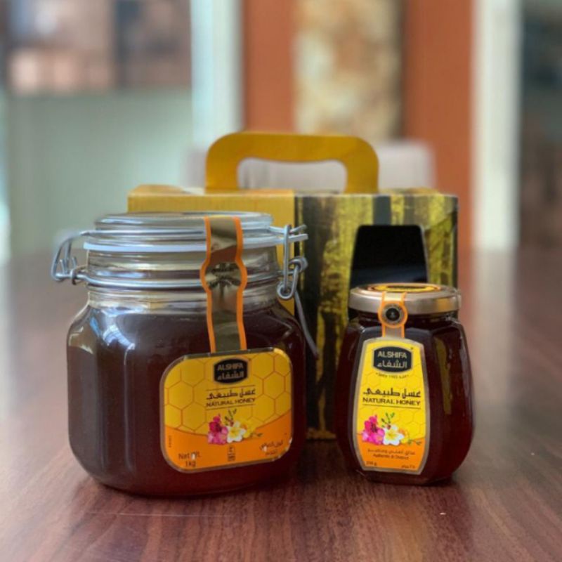 Madu AL SHIFA 1Kg Free 250gr Madu Asli Arab Saudi