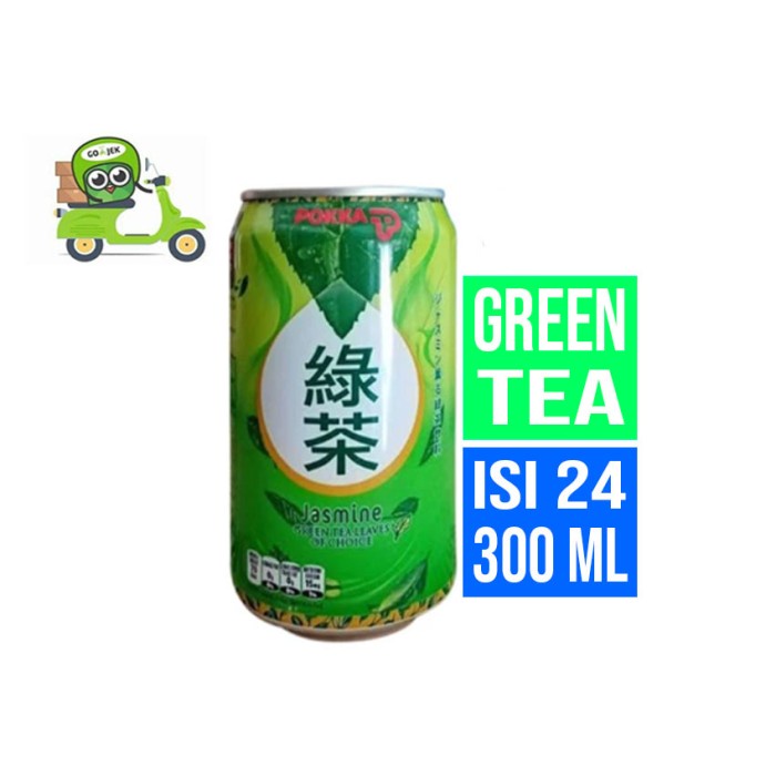 

POKKA GREEN TEA JASMINE DAUN TEH HIJAU PILIHAN 300ML / 24 PCS