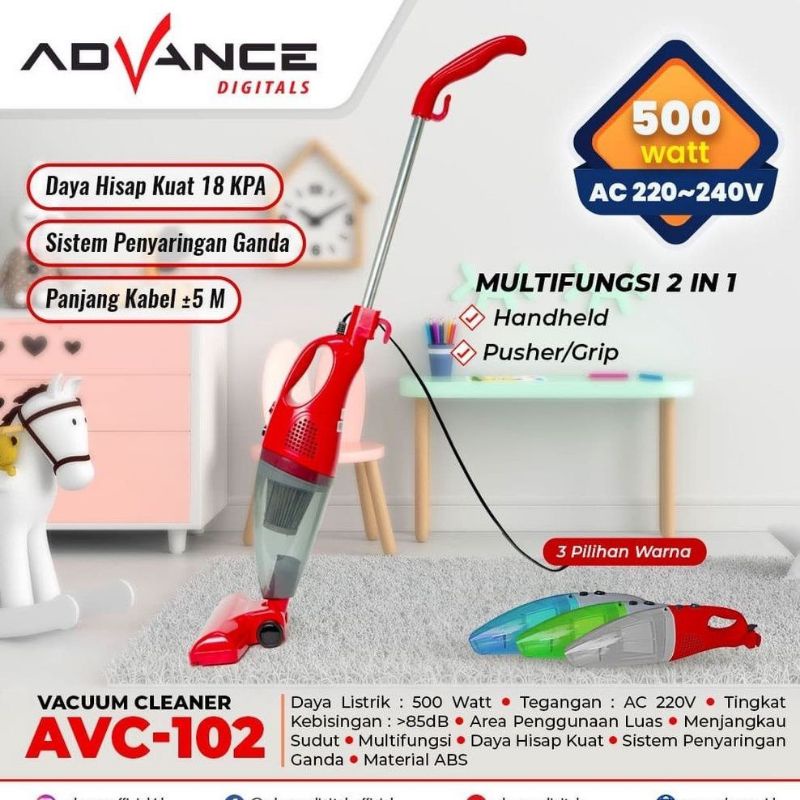 vacum cleaner rumah advance/ vacum cleaner multifungsi