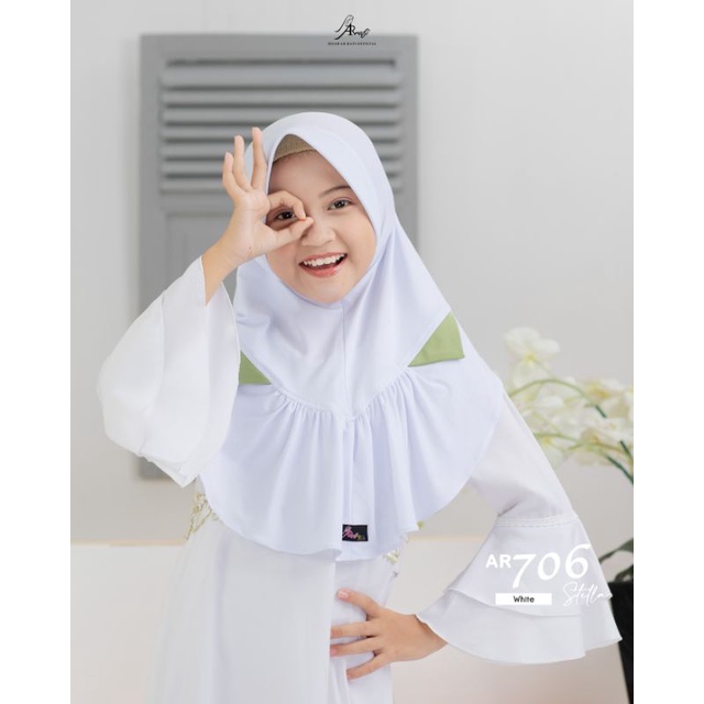 Hijab anak arrafi | Ar 706 hijab arrafi ori