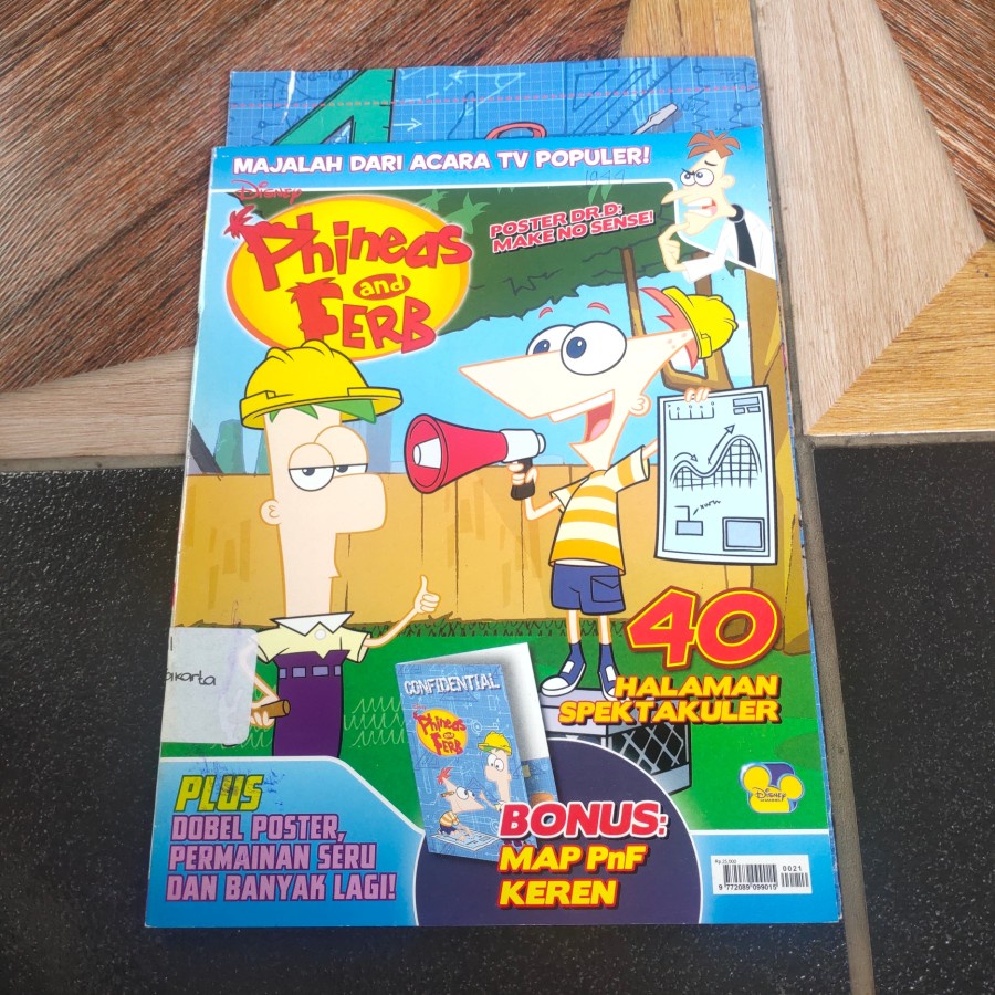 Majalah Phineas and Ferb No.21