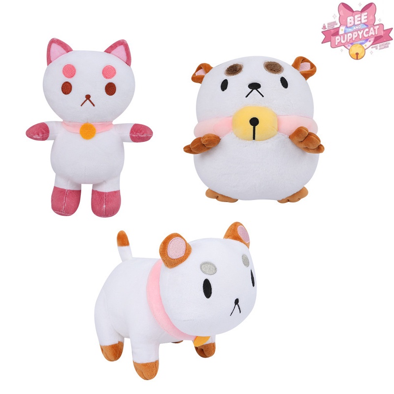 Cozy Bee And Puppycat Boneka Binatang Lembut Untuk Anak-Anak