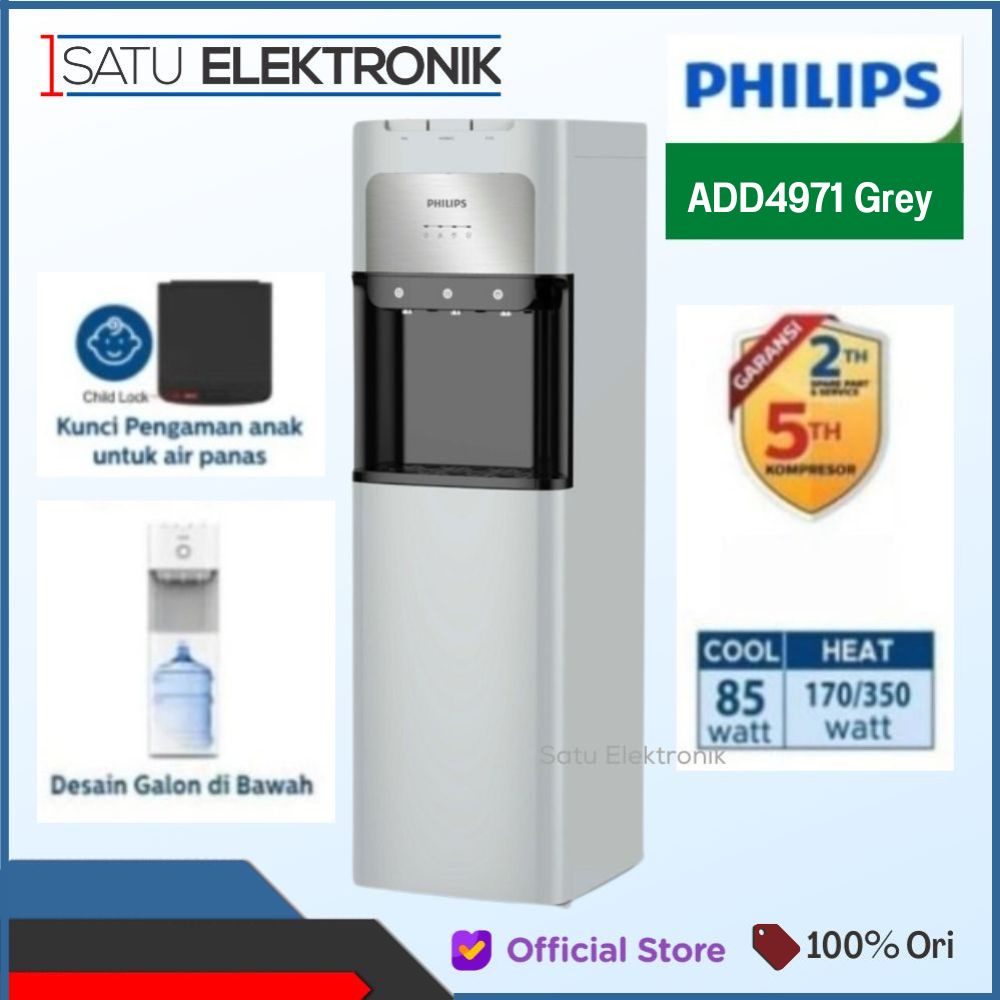 PHILIPS ADD4971 Dispenser Galon Bawah