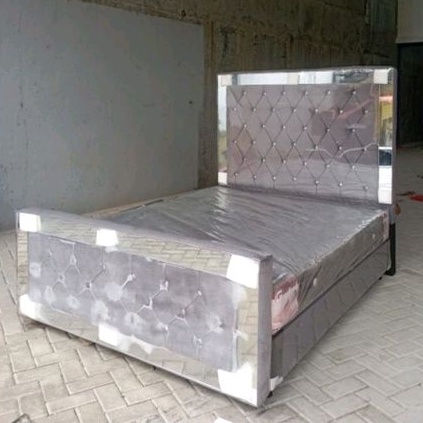 Divan Springbed Arjuna + Sandaran List Kaca //Eksklusif// Uk.160x200 dan Uk.180x200 (Divan Springbed