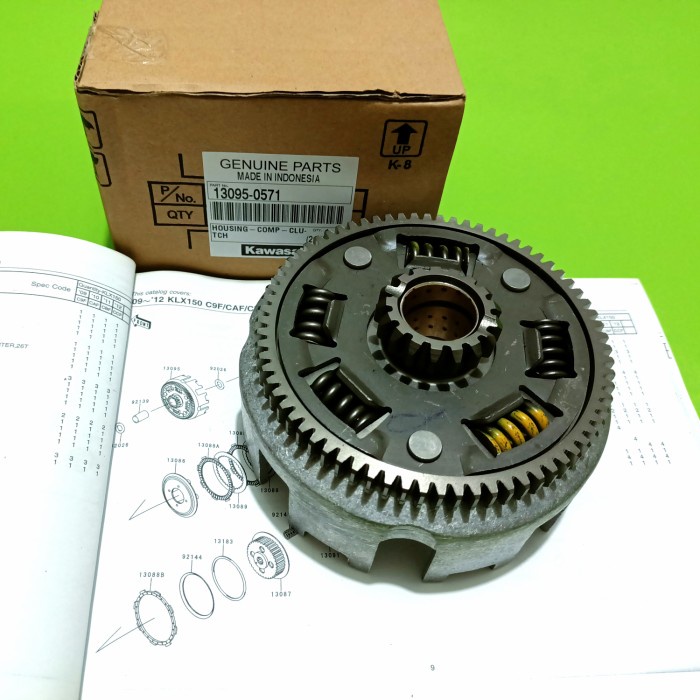 Rumah Kopling KLX150 DTRACKER Original Kawasaki 13095-0571