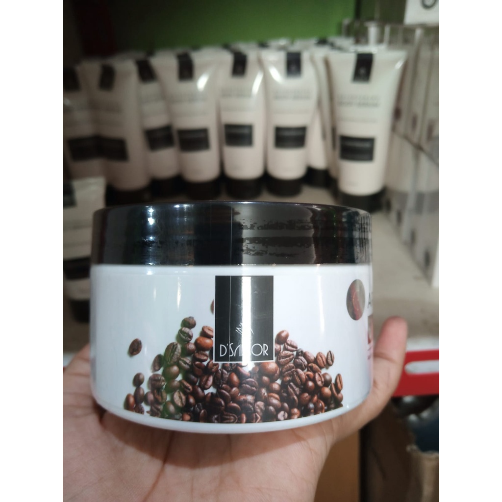 QEILA - BODY SCRUB DSAVIOR ARABICA COFFE SCRUB BPOM D’SAVIOR