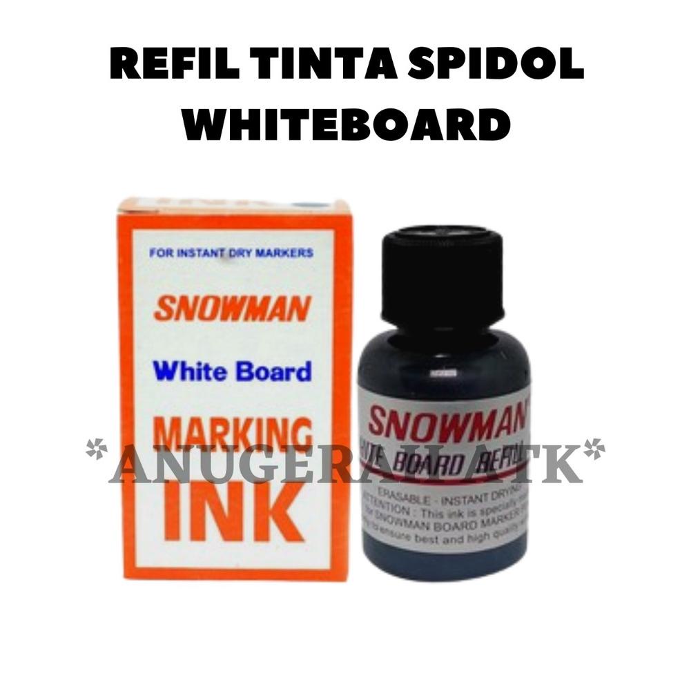 

ヰ Tinta snowman white board marking ink, refill tinta spidol snowman whiteboard ㄾ