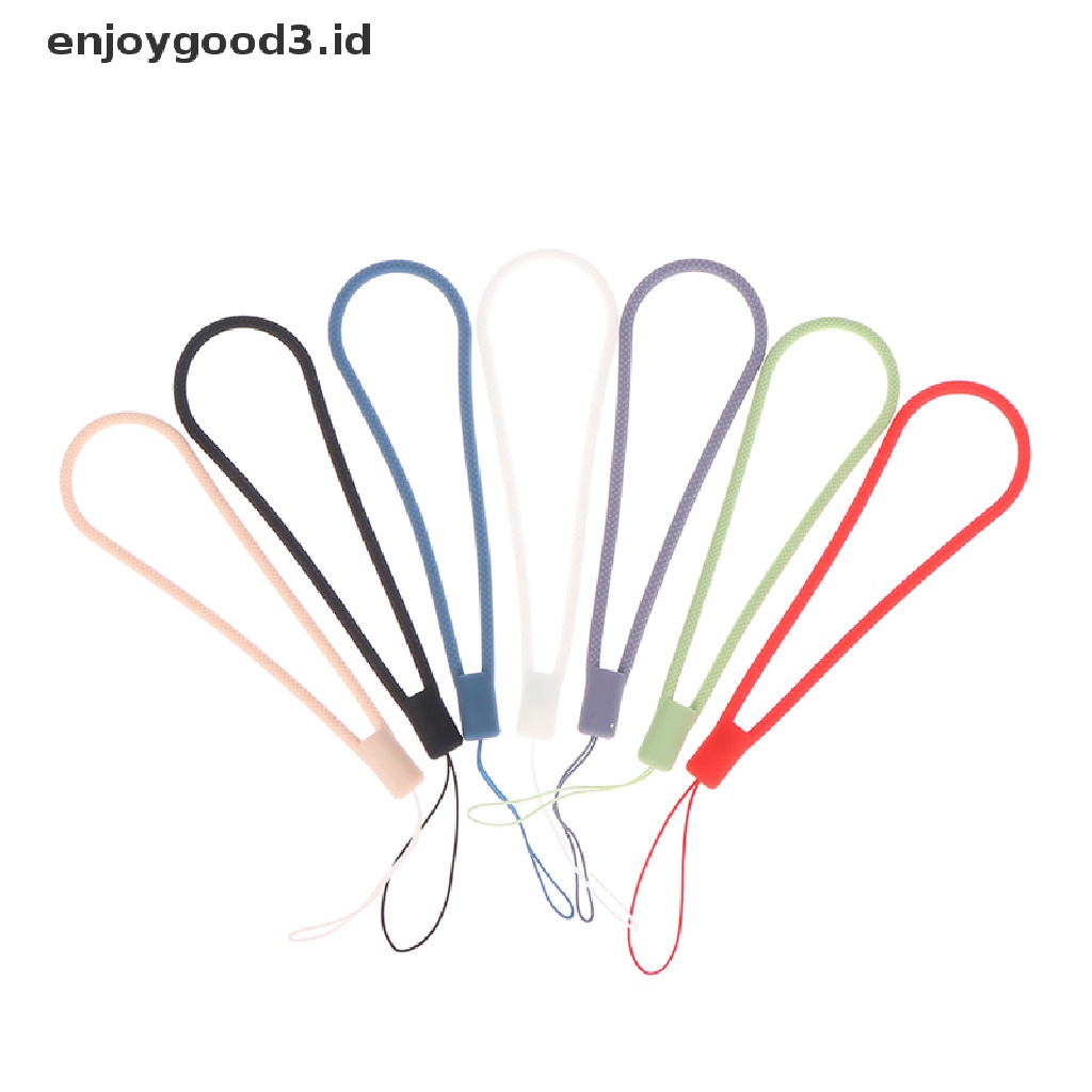 Tali Lanyard Ponsel Bahan Silikon Anti Jatuh Anti Hilang