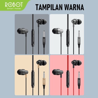 HEADSET ROBOT RE240S DEEP BASS METAL DESIGN
