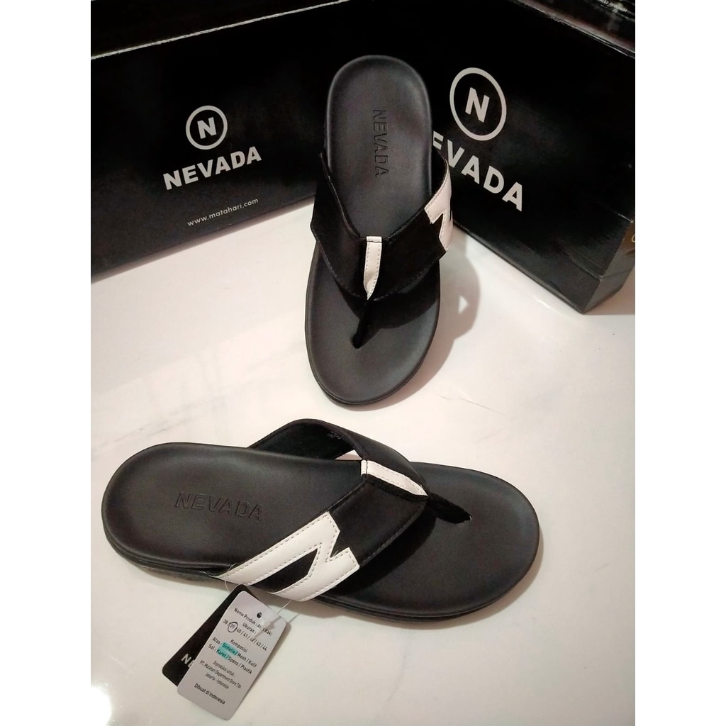 Hnya SZ 39 Sandal Jepit Pria Casual Merk NEVADA DYLAN