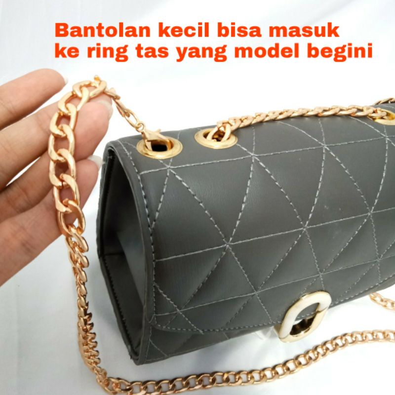 TALI TAS RANTAI RINGAN PIPIH BEST QUALITY STRAP TAS WANITA IMPORT - KatteLaurents