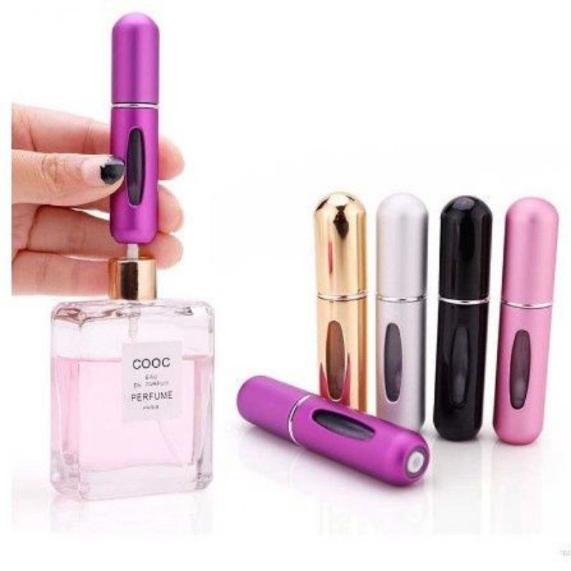 Botol Parfum Refill Mini Portable Ukuran  8 Ml | Botol Parfum Mini