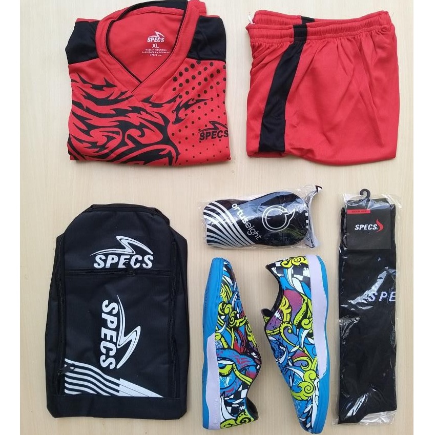 [KONTAN] Paket komplit Sepatu futsal ORTUS  BBS CATALYST BIMA LEGION IN ( cod ) SEPATU JERSEY TAS KA