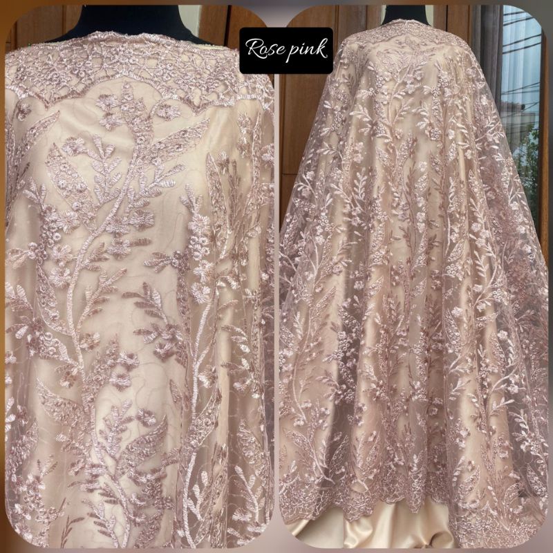 BAHAN Tile Korea Elie Saab./ Kebaya./ Tile akar mutiara