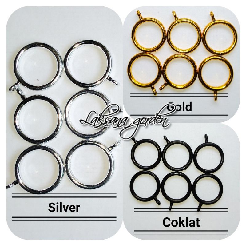 RING GORDEN/CINCIN GORDEN/GANTUNGAN GORDEN BENTUK BULAT