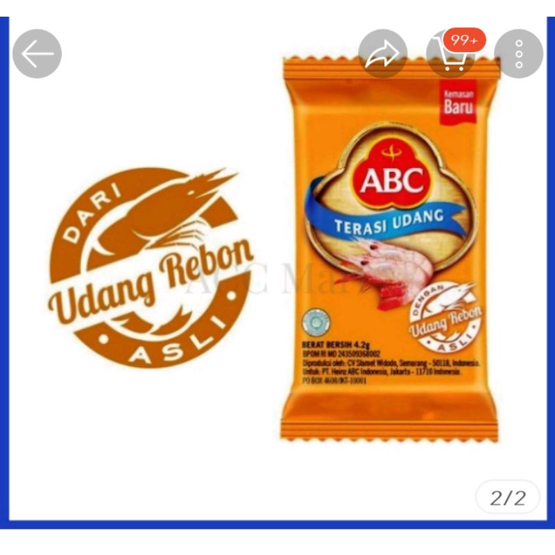 TERASI UDANG ABC 20 SACHET