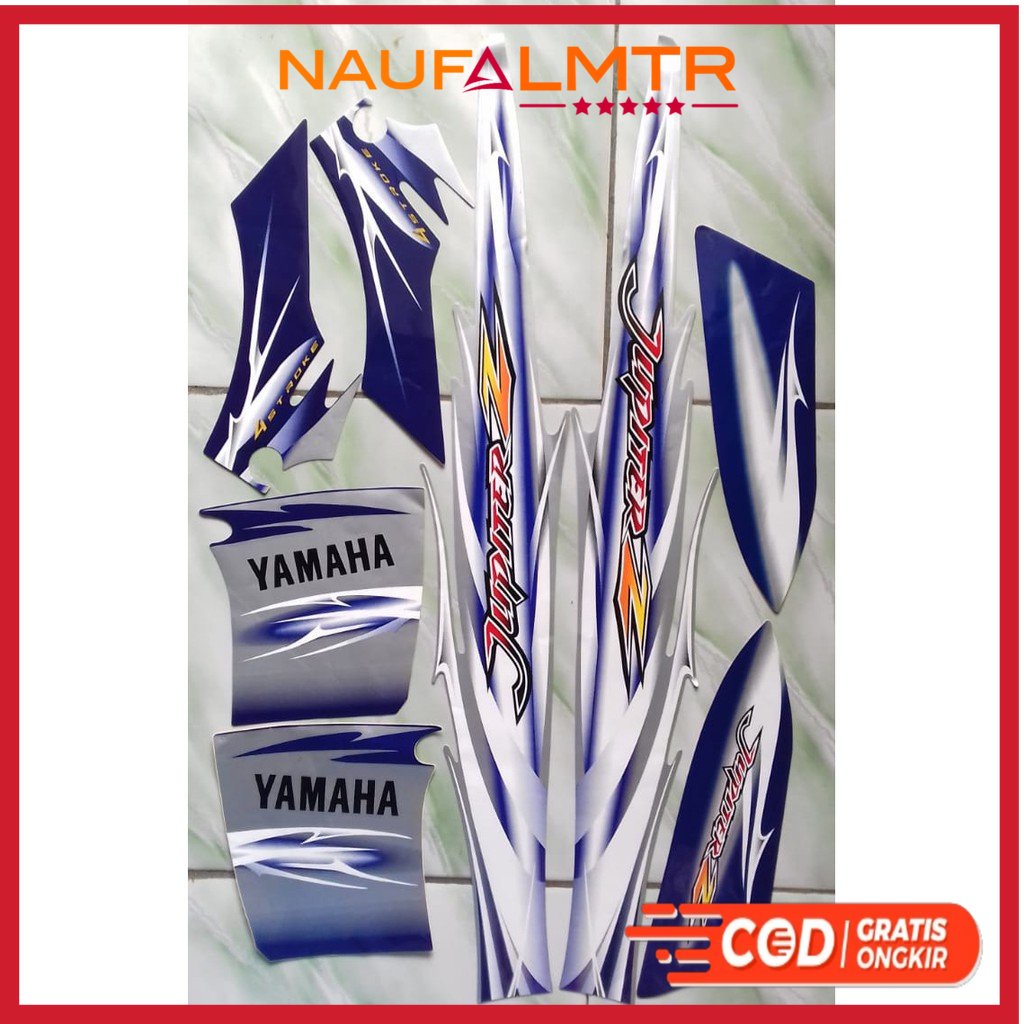 STIKER STIKER MOTOR YAMAHA JUPITER Z 2007