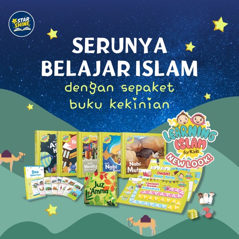 Buku Cerita Anak islami Pop up nabi juz amma Learning Islam for Kids
