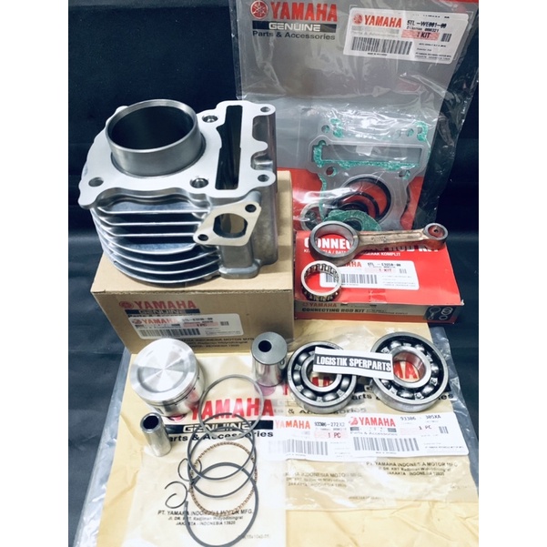 PAKET BLOK KOMPLIT + STANG SEHER+BEARING KRUK AS 6305-63/22 MIO LAMA-MIO SPORTY NOUVO MIO SOUL (5TL/