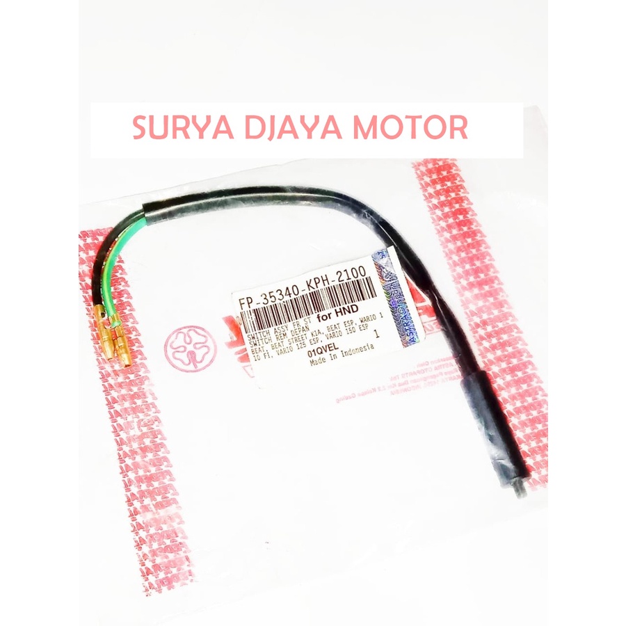 SWITCH REM DEPAN BEAT/VARIO FEDERAL-KPH FP-35340-KPH-2100