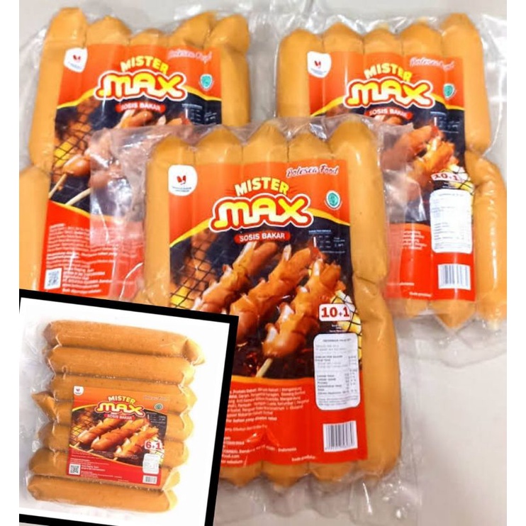 

Mister Max Sosis Bakar Sapi Original 500gr