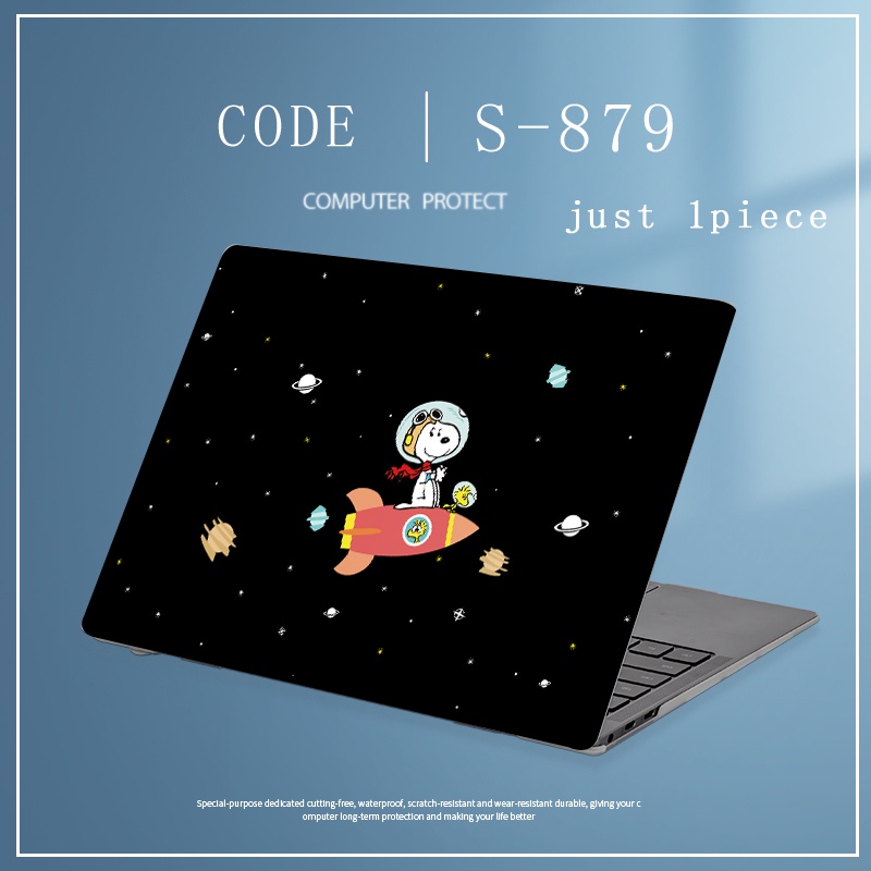 1pc Universal Custom Pola Laptop Snopy Stiker Skin DIY Laptop Notebook Keyboard Stiker Universal Case Covers Fit 13.3 &quot;14&quot; 15.6 &quot;Lenovo M50 N40 N50 N410 S310