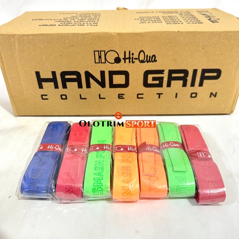 Grip Karet HIQUA BUSA TEBAL SUPER GRIP SMASH FOAM Original