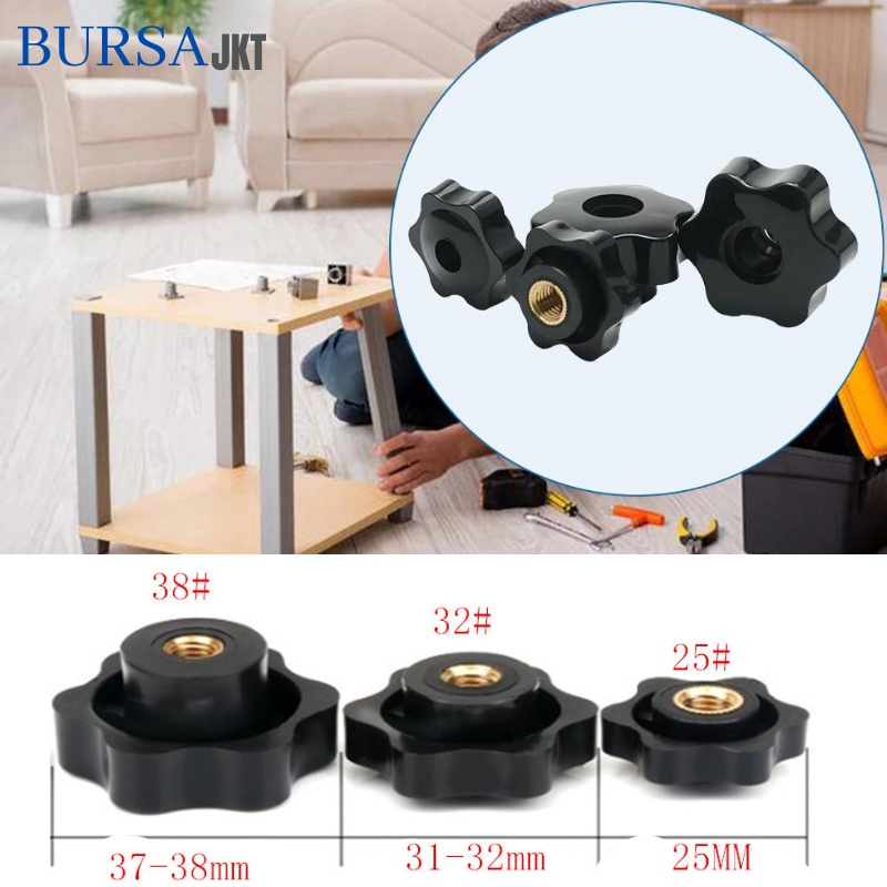 BAUT KEPALA HANDLE KNOB FEMAIL THREAD SCREW M5 M6 M8 M10 M12