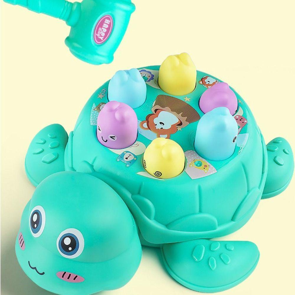 Lanfy Turtle Hamster Mainan Hadiah Ulang Tahun Retro Klasik Orang Tua-Anak Interaktif Model Kura-Kura Mainan Lucu Hadiah Hari Anak Novel Mainan Bayi Permainan