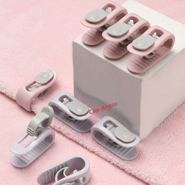 PENJEPIT SPREI KLIP SELIMUT ANTI GESER NEEDLE FREE SHEET FIXING CLIP HOLDER BUCKLE PENAHAN LAUNDRY