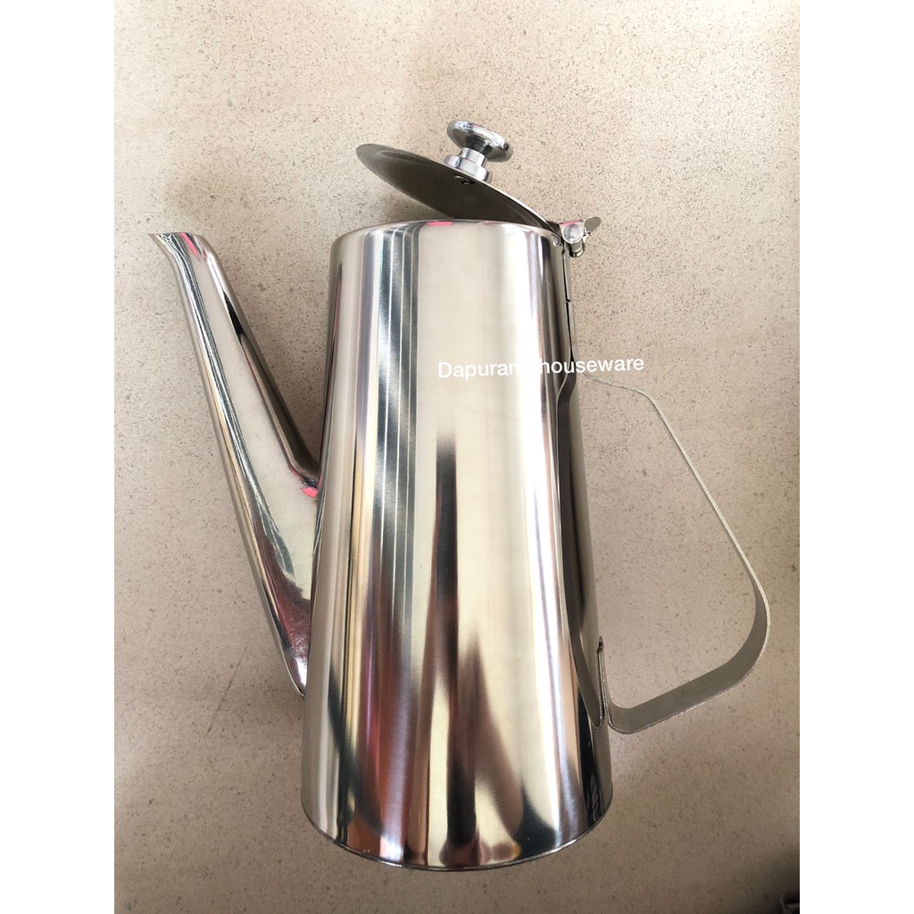 Jual TEKO STAINLESS STEEL / TEKO TEH KOPI / TEKO AIR MINUM / CERET COLD ...
