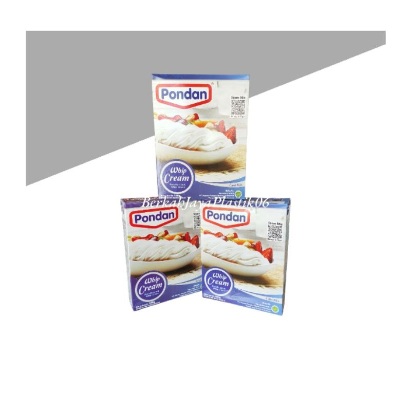 

Whip Cream Pondan 150gram