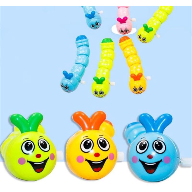 Mainan Ulat bergerak ulat berjalan mainan anak