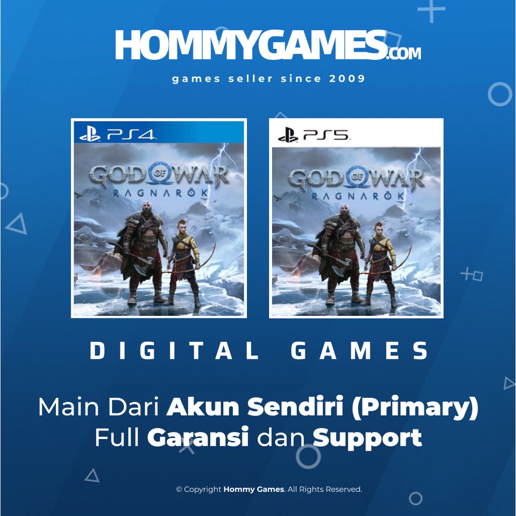 God of War Ragnarok PS5 &amp; PS4 Digital Games