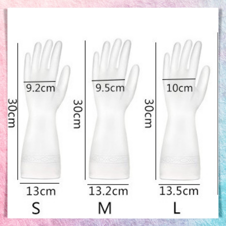 Sarung Tangan Karet | Sarung Tangan Latex | Sarung Tangan Cuci Piring Anti Air | Rubber Gloves