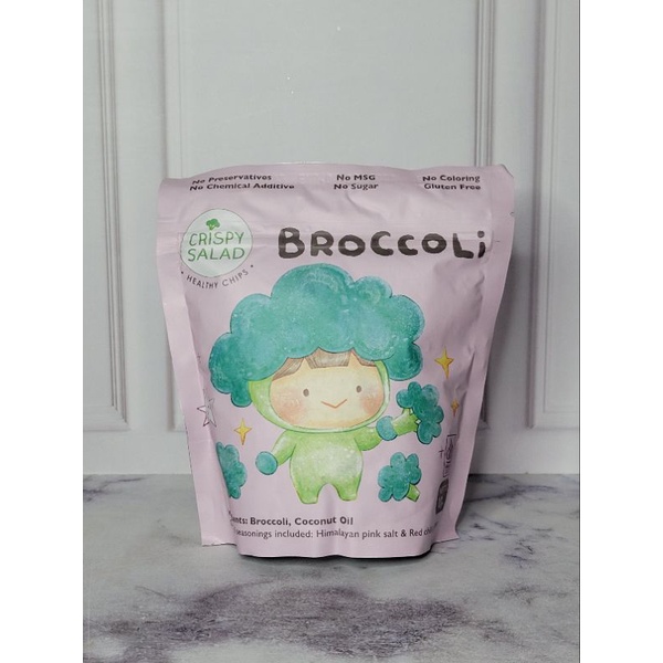 

Crispy Salad Broccoli Chips Snack Bayi