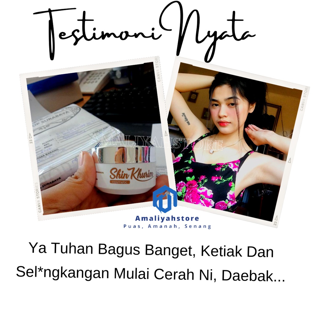 CREAM PEMUTIH KETIAK / PENGHILANG NODA HITAM SELANGKANGAN SHIN KHURIM ORIGINAL