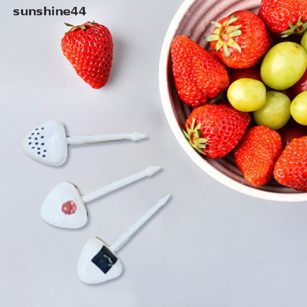 Sunshine Garpu Buah / Snack / Kue / Dessert Bentuk Kartun Untuk Anak