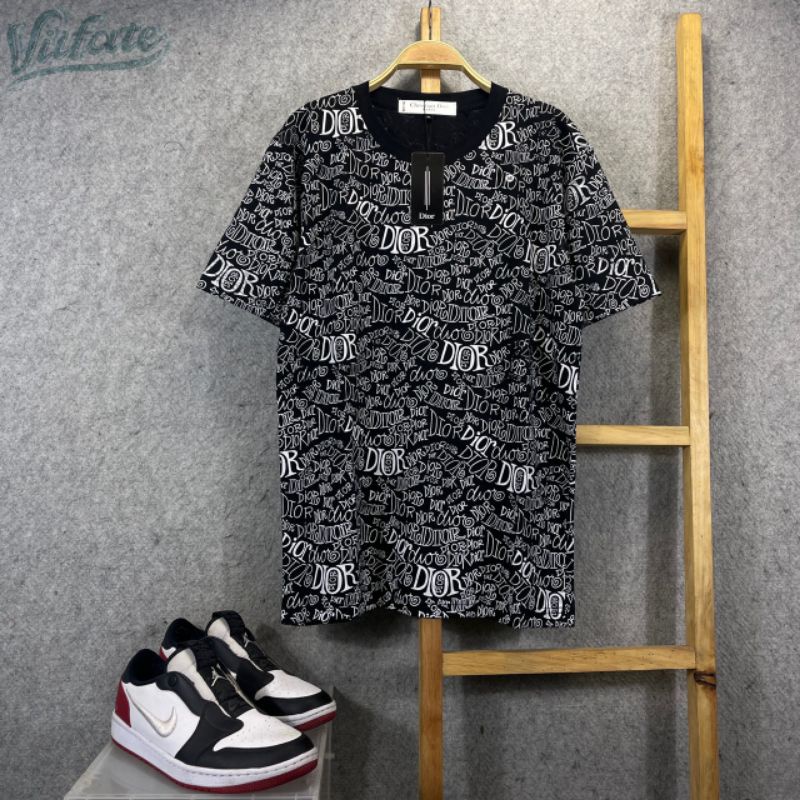 KAOS T-SHIRT CHRISTIAN DI0R FULLTAG &amp; LEBEL HIGHT QUALITY
