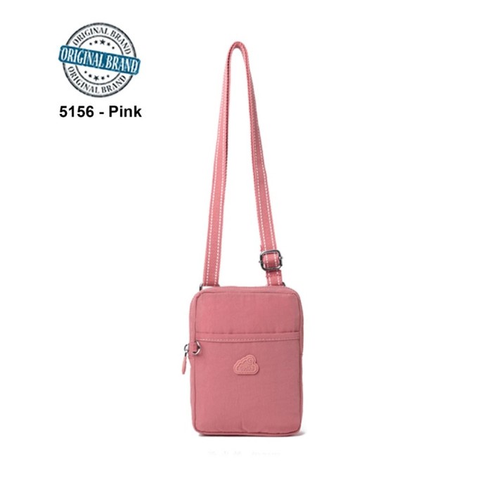 Tas GUDIKA Original 5156 tas selempang massanger wanita - pink