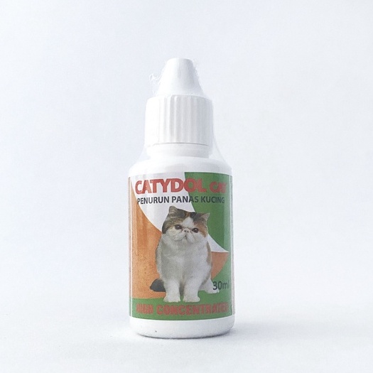 Catydol Drop 30 ml - Obat Kucing Cat Demam Penurun Panas