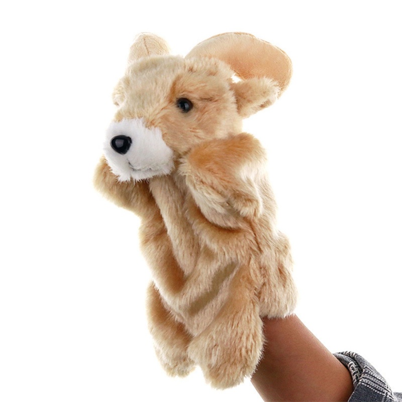 Mary Bunny Hand Puppets 12 &quot;Boneka Tangan Boneka Kelinci Binatang Lembut Untuk Anak