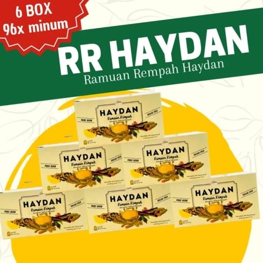 

PAKET HEMAT HAYDAN RR 6BOX