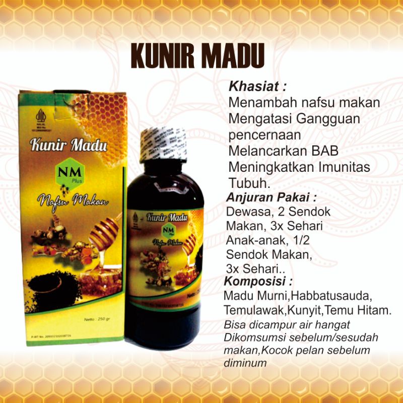 

madu nafsu makan