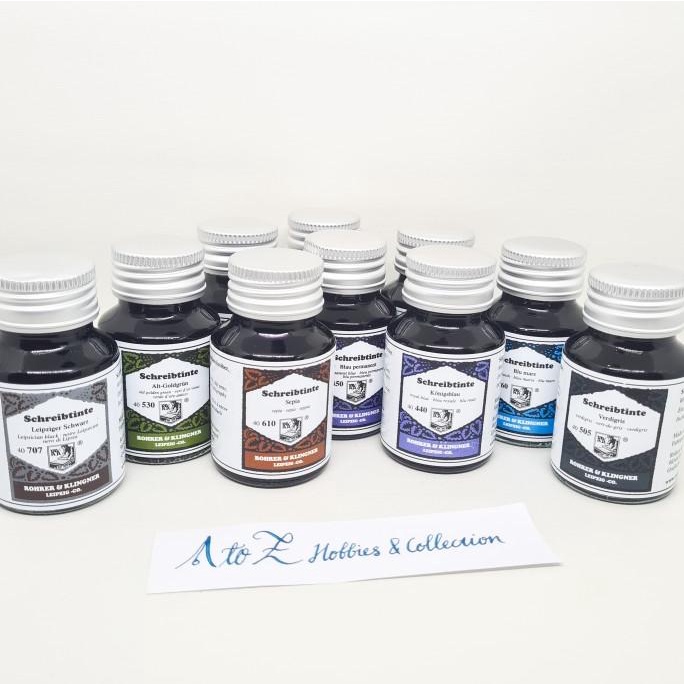 

TERLARIS Rohrer & Klingner 50ml Bottle Fountain Pen Ink Tinta Refill not Parker /ALAT TULIS AESTHETIC/ALAT TULIS SEKOLAH/ALAT TULIS SET/ALAT TULIS LENGKAP/ALAT TULIS ANAK/ALAT TULIS LUCU