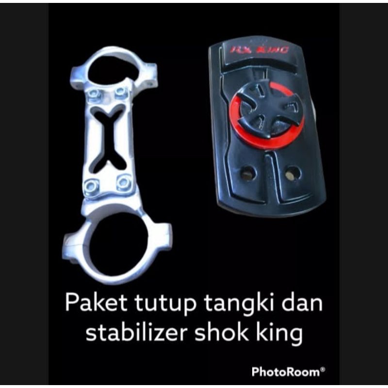 Paket Tutup Tangki Dan Stabilizer Shock Depan RX-King Kualitas Terbaik