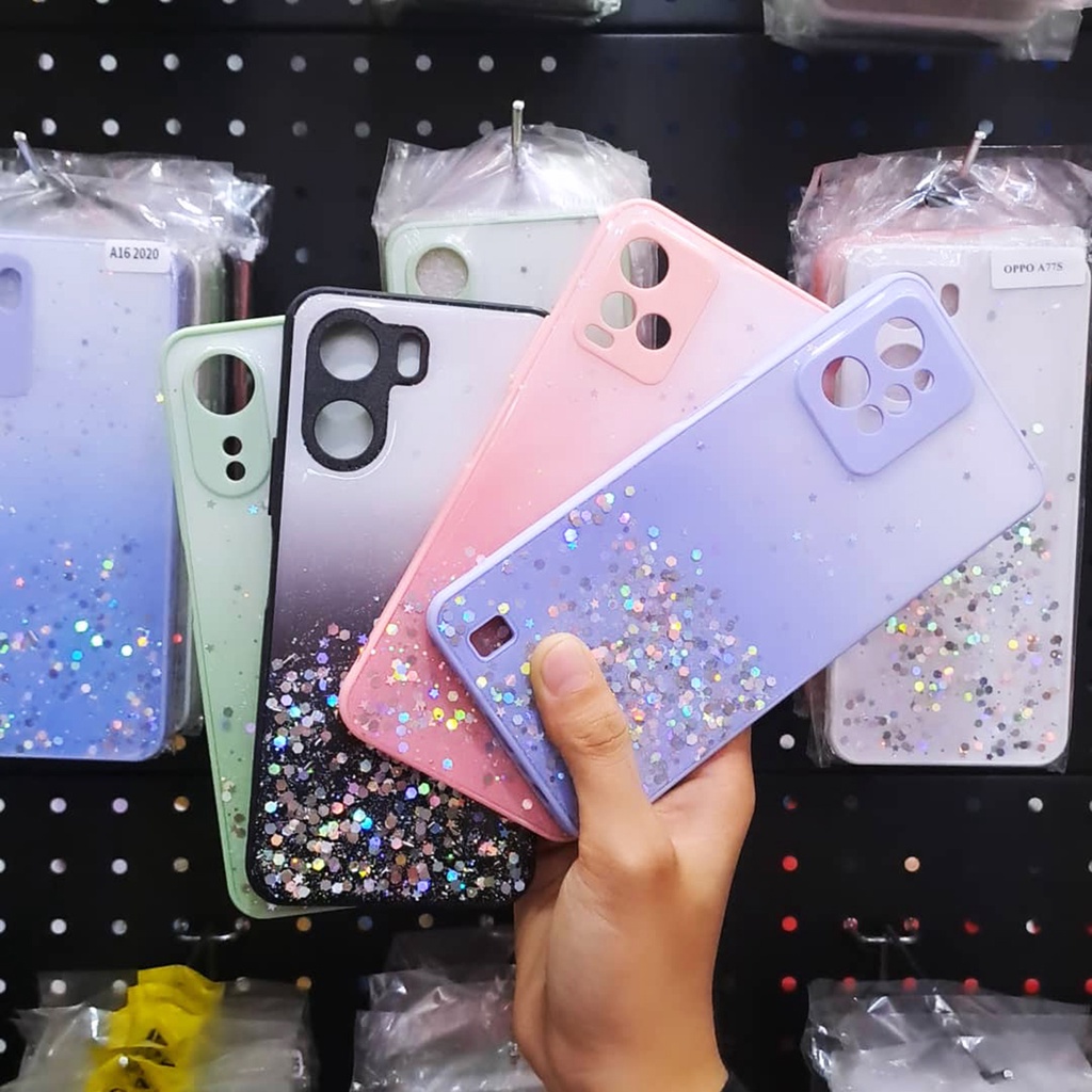 Case Glitter Vivo Y02 Y20 Y17 Y16 Y15 Y12 Y12S Y21S Y33S - C55 - A04 A04E A14 5G A24 A34 A54 A13 A03S A53 (5G) - 9A 9C C33 C20 C21Y C25Y C55 C2 - A3S A5S F9 A12 A15 A16 - Smart 7 5