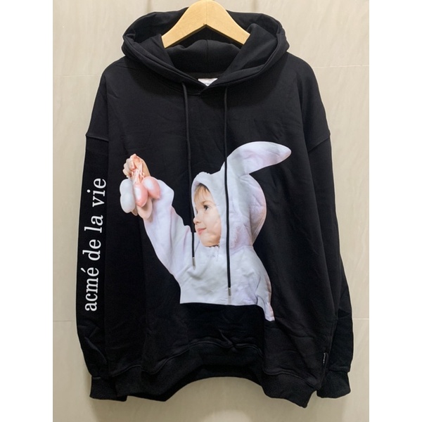 Hoodie ADLV Rabbit boy original second thrift preloved