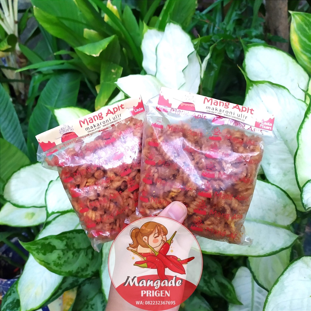 

Mang Apit Makaroni Ulir 120gr Murah Enak Pedes Asin