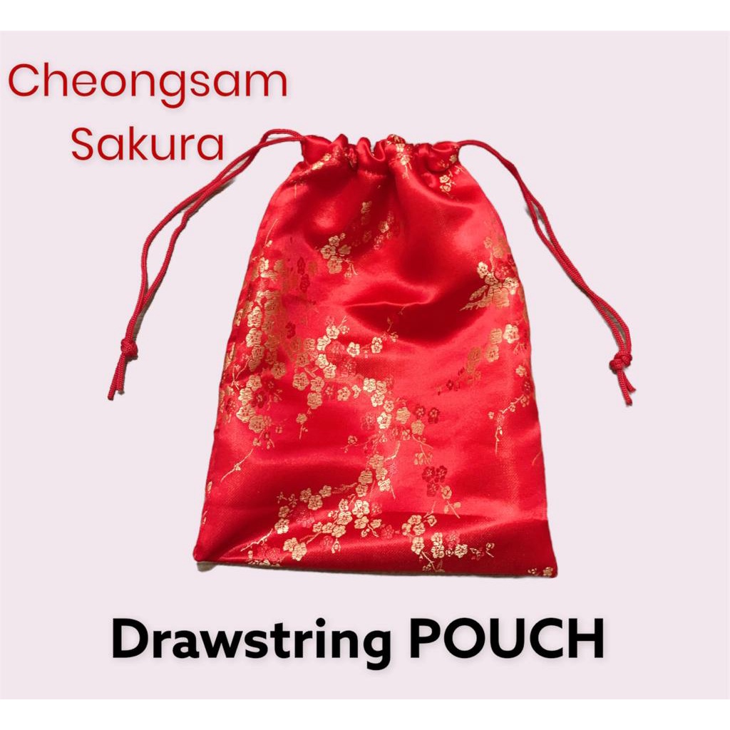 Fawn’G Handmade - Drawstring Pouch Serbaguna / kantong serut / Pouch Serut